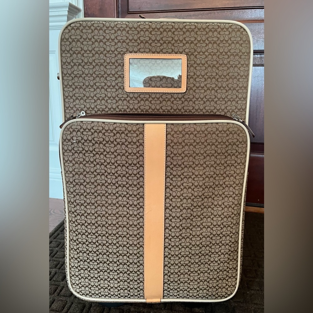 NEW Coach carry-on wheel luggage